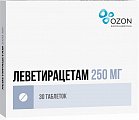 Купить леветирацетам, таблетки, покрытые пленочной оболочкой 250мг, 30 шт в Павлове