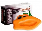 Aasha Herbals (Ааша Хербалс) мыло твердое аюрведическое Папайя, 75г