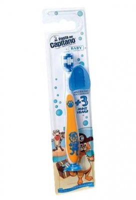 Купить pasta del сapitano (паста дель капитано) зубная щетка детская baby 3+ soft/мягкая 1 шт. в Павлове