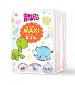 Купить подгузники - трусики для детей дино и рино (dino & rhino) размер maxi 8-13 кг, 18 шт в Павлове