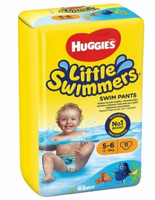 Купить huggies (хаггис) подгузники для плавания little swimmers 5-6 (12-18кг), 11 шт в Павлове