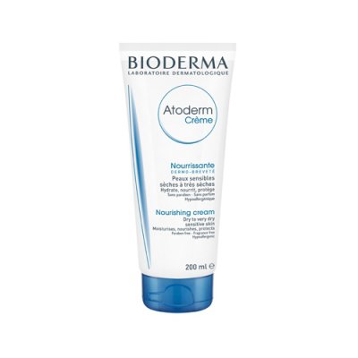 Купить bioderma atoderm (биодерма атодерм) крем для сухой чувствительной кожи без помпы 200мл в Павлове