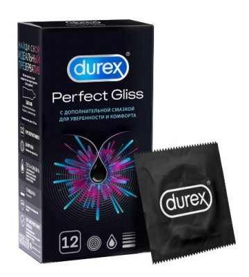 Купить durex (дюрекс) презервативы perfect gliss 12шт в Павлове