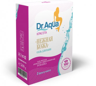 Купить доктор аква (dr.aqua) соль для ванн морская с микроэлементами ромашка, 500г в Павлове