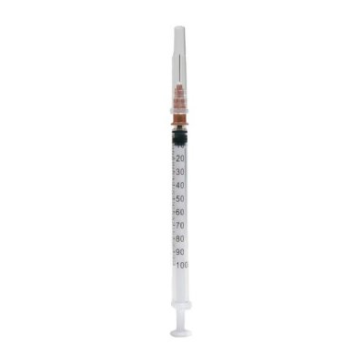 Купить шприц 1мл инекта инсулиновый трехдетальный с иглой 26g (0,45х13мм), 20 шт в Павлове