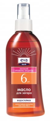 Купить eva sun (ева сан) масло для загара, 150мл spf6 в Павлове