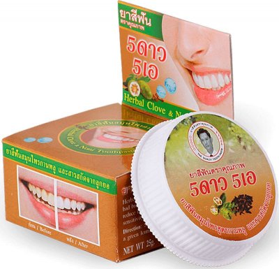 Купить 5 star cosmetic (5 стар косметик) зубная паста травяная с экстрактом нони, 25г в Павлове