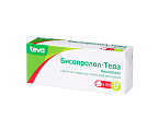 Купить бисопролол-тева, таблетки, покрытые пленочной оболочкой 10мг, 30 шт в Павлове