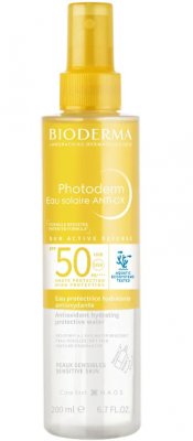 Купить bioderma photoderm (биодерма фотодерм) спрей солнцезащитный антиоксидантный увлажняющий spf 50, 200 мл в Павлове