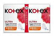 Kotex Ultra Dry (Котекс) прокладки нормал дуо 20шт
