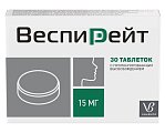 Купить веспирейт, таблетки с  пролонгированным высвобождением 15мг, 30шт в Павлове