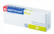 Купить мертенил, таблетки, покрытые пленочной оболочкой 10мг, 30 шт в Павлове