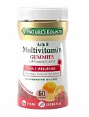 Купить nature's bounty (нэйчес баунти) мультивитамины для взрослых, пастилки жевательные-гаммис массой 2г, 60 шт бад в Павлове
