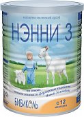 Купить нэнни 3 смесь на основе натурального козьего молока с пребиотиками с 12 месяцев, 400г в Павлове