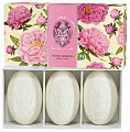 La Florentina (Ла Флорентина) набор: мыло Изысканный пион, 150г 3шт