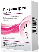 Купить тонзилотрен, таблетки для рассасывания гомеопатические, 60 шт в Павлове