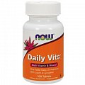 Купить now foods (нау фудс) daily vits комплекс витаминов, таблетки 1252мг, 100 шт бад в Павлове