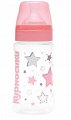 Курносики бутылочка полипропиленовая с широким горлом с силиконовой соской 0+ 250 мл, 11270
