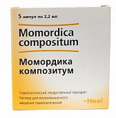 Купить момордика композитум, раствор для внутримышечного введения гомеопатический 2,2мл, ампулы 5шт в Павлове