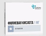 Купить фолиевая кислота, таблетки 1мг, 50 шт в Павлове