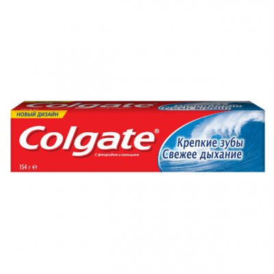 Купить колгейт (colgate) зубная паста крепкие зубы свежее дыхание, 100мл в Павлове