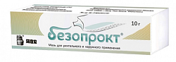 Купить безопрокт, мазь для ректального и наружного применения, туба 10г в Павлове