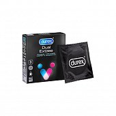 Купить durex (дюрекс) презервативы dual extase 3шт в Павлове