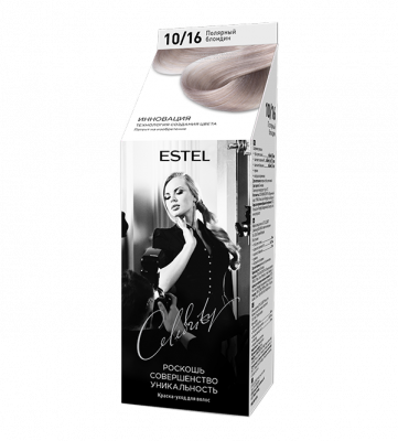 Купить estel (эстель) краска-уход для волос celebrity тон 10/16 полярный блондин в Павлове