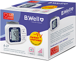 Тонометр автоматический, запястный B.Well (Би Велл) A-27