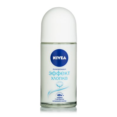 Купить nivea (нивея) дезодорант-антиперспирант эффект хлопка, 50мл в Павлове