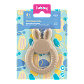 Купить lubby (лабби) прорезыватель зайка на круге с 4 месяцев, 32070 в Павлове