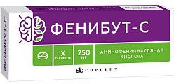 Купить фенибут-с, таблетки 250мг, 30 шт в Павлове