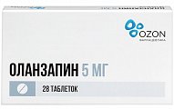 Купить оланзапин, таблетки диспергируемые в полости рта 5 мг, 28 шт в Павлове