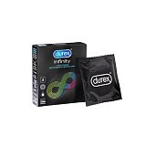 Durex (Дюрекс) презервативы Infinity гладкие с анестетиком (вариант 2) 3шт