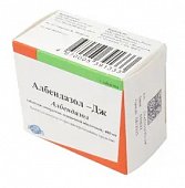 Купить албендазол-дж, таблетки покрытые пленочной оболочкой 400мг, 1шт в Павлове