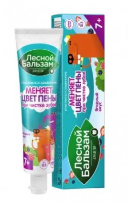 Купить лесной бальзам зубная паста детская 7+, 50мл в Павлове