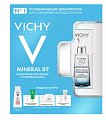 Купить vichy mineral 89 (виши) набор набор mineral 89 интенсивное увлажнение и укрепление кожи: гель-сыворотка 50 мл + мицеллярная вода 100 мл + гель очищающий 15 мл + крем для всех типов кожи 15 мл + солнцезащитный флюид spf 50+ 3 мл  в Павлове