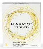 Купить hasico (хасико) презервативы ребристые 3шт в Павлове