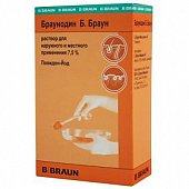 Купить браунодин б.браун, раствор для местного и наружного применения 7,5%, флакон 100мл в Павлове