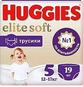 Купить huggies (хаггис) трусики elitesoft 5, 13-17кг 19 шт в Павлове