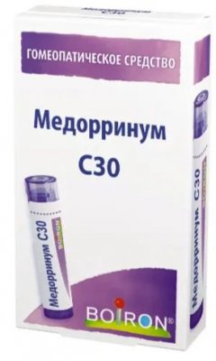 Купить медорринум с30 гомеопатические монокомпонентный препарат животного происхождения гранулы гомеопатические 4 гр  в Павлове