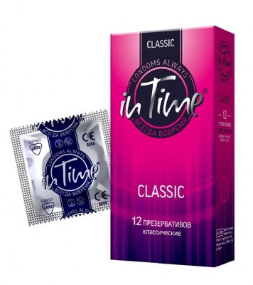 Купить in time (ин тайм) презервативы классические 12шт в Павлове