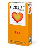 Купить masculan (маскулан) презервативы золотого цвета gold 10 шт в Павлове