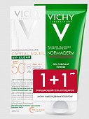Купить vichy (виши) набор для лица: capital soleil флюид солнцезащитный spf50+, 40мл + normaderm phytosolution гель, 50мл в Павлове