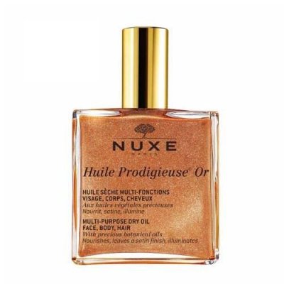 Купить nuxe prodigieuse (нюкс продижьёз) масло сухое мерцающее для лица, тела и волос 100 мл в Павлове