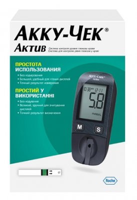 Купить глюкометр accu-chek active (акку-чек), комплект в Павлове
