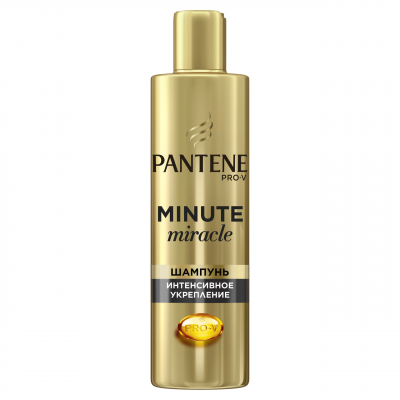 Купить pantene pro-v (пантин) шампунь minute miracle мицелярный интенсивное укрепление волос, 270 мл в Павлове