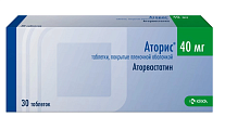 Купить аторис, таблетки, покрытые пленочной оболочкой 40мг, 30 шт в Павлове