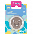 Lubby (Лабби) пустышка латексная со скошенным соском, с рождения, 30151