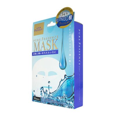 Купить japan gals (джапан галс) премиум маска для лица 3 вида гиалуроновая кислоты, 30 шт в Павлове